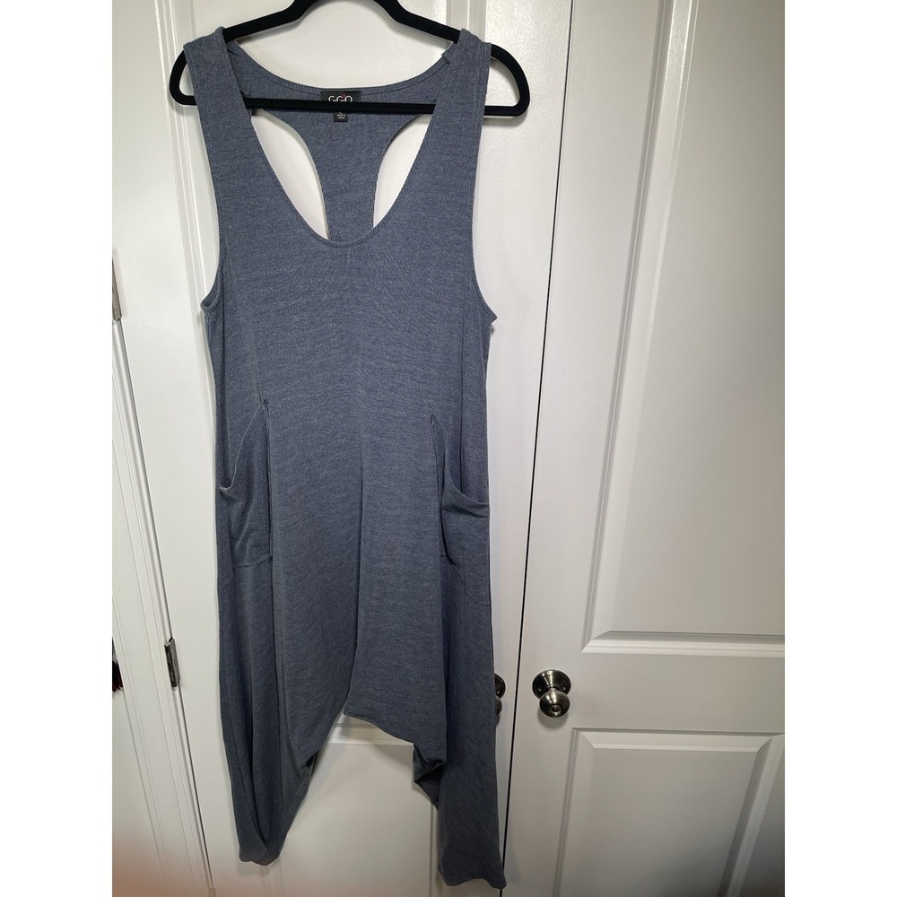 Gigio USA Blue Jumpsuit With Pockets Size Large